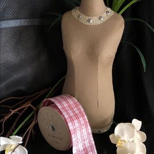 d. stevens - glitter sugar plaid ribbon